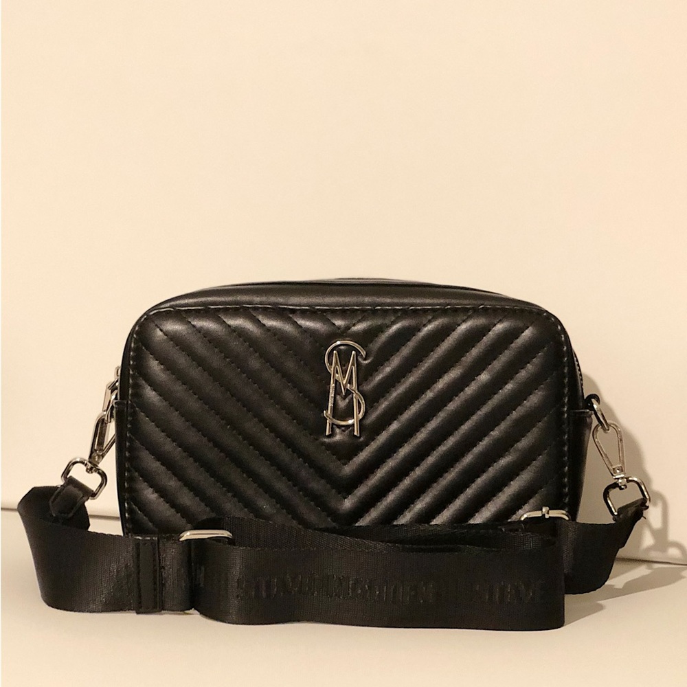 Black Steve Madden crossbody bag